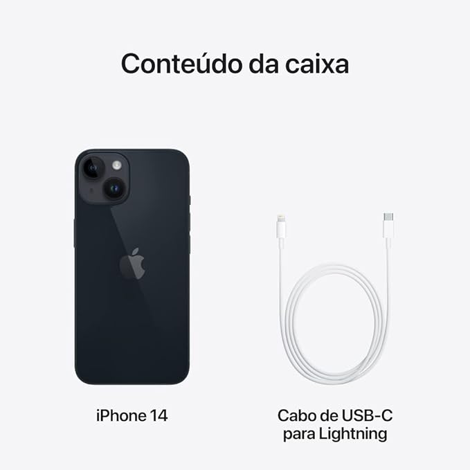 Apple iPhone 14 (128 GB) – Cinza-Escuro