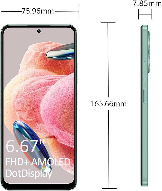 Smartphone Xiaomi Note 12 4G 128GB 6GB Ram (VERSAO GLOBAL) (Mint Green)