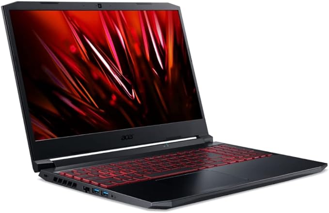 Acer Notebook Gamer Nitro 5 AN515-57-59AT Core I5 11º Geração 8GB RAM 512GB SSD (GTX 1650) 15,6 Full HD IPS 144Hz Retroiluminado na cor vermelha Windows 11 Home