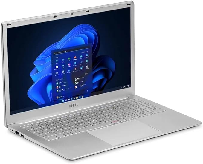 Notebook Ultra, W11 Home, Processador Intel Celeron N4020, Memória 4GB 120GB SSD, Tela 15,6 Pol, Microsoft 365 Personal com 1TB na Nuvem Prata – UB220