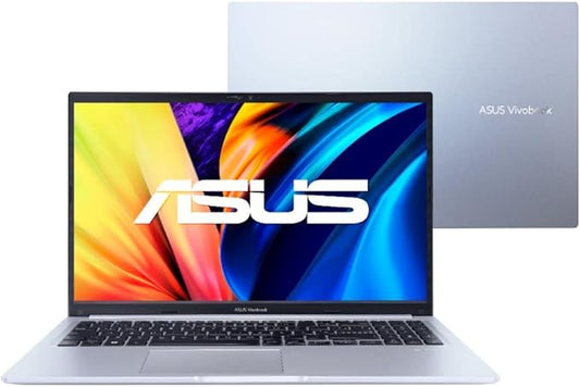 Notebook ASUS Vivobook, AMD RYZEN 5, 8GB, 256GB, Windows 11 Home, Icelight Silver - M1502IA-EJ251W