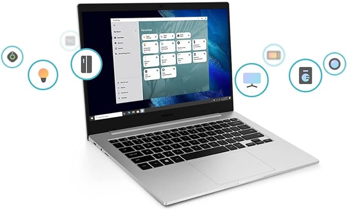 NOTEBOOK SAMSUNG GALAXY BOOK GO 4GB 128GB 14'' WIN 11 PRO, Prata