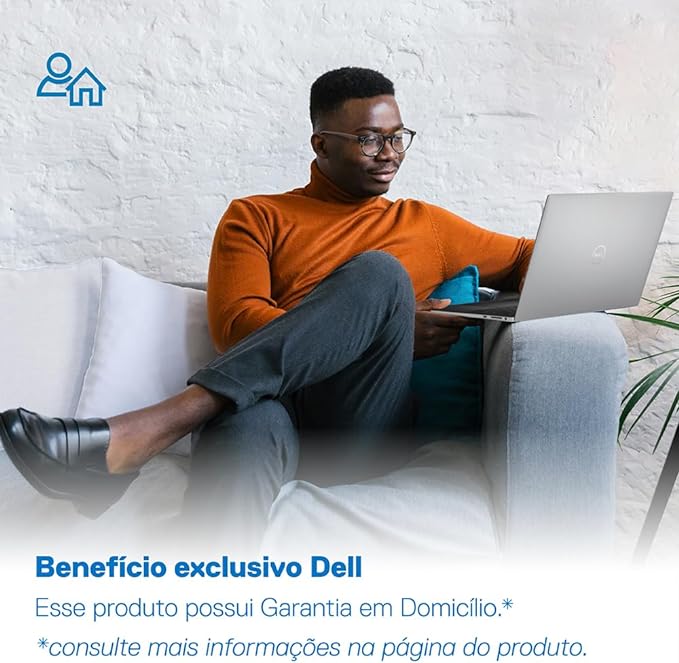 DELL Notebook Inspiron i15-i1100-A20PF 15.6" Full HD 11ª Geração Intel Core i3 4GB 128GB SSD+1TB na nuvem Windows 11 Microsoft Office 365 Preto