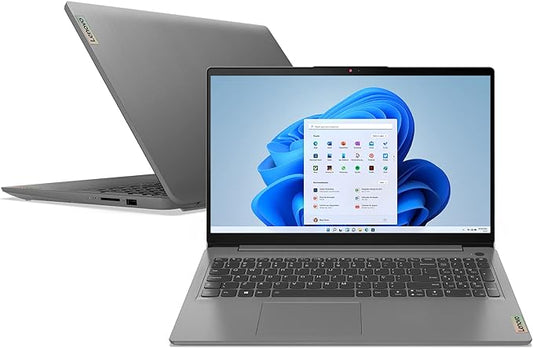 Lenovo 82MD0007BR IdeaPad 3i i5 - Notebook-1135G7 8GB 256GB SSD Placa de Vídeo Intel Iris Xe Windows 11 15.6', Cinza