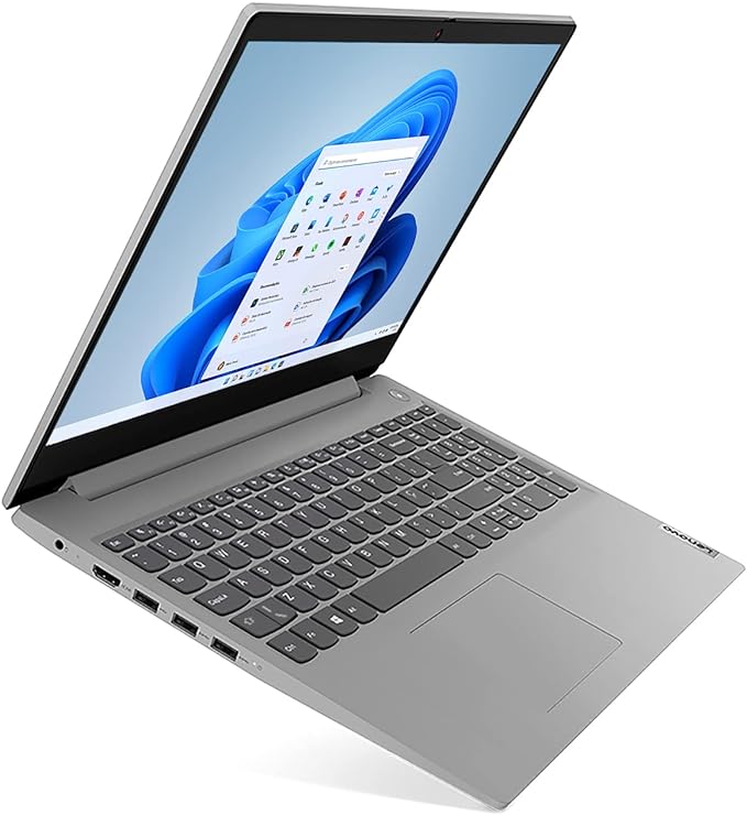 Notebook Lenovo IdeaPad 3i i3-1115G4 4GB 256GB SSD Intel UHD Graphics Windows 11 15.6', Cinza, 82MD000ABR