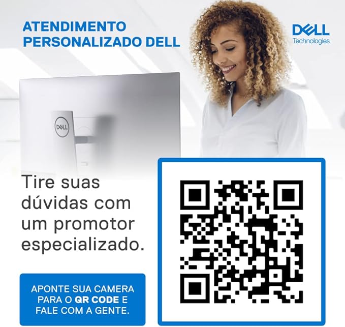 DELL Notebook Inspiron i15-i1100-A20PF 15.6" Full HD 11ª Geração Intel Core i3 4GB 128GB SSD+1TB na nuvem Windows 11 Microsoft Office 365 Preto