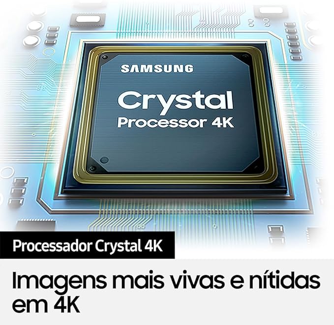 Smart TV Samsung UHD 4K 58CU7700 2023, Processador Crystal 4K, Gaming Hub Tela sem Limites 58" 58"