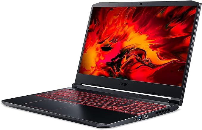 ACER Notebook Nitro 5 AN515-57-520Y, CI5 11400H, 8GB, 512GB SDD, (NVIDIA RTX 3050), Windows11. 15,6” LED FHD IPS, preto