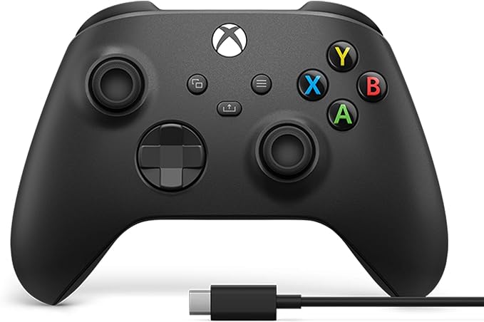 Controle Sem Fio Xbox + Cabo USB