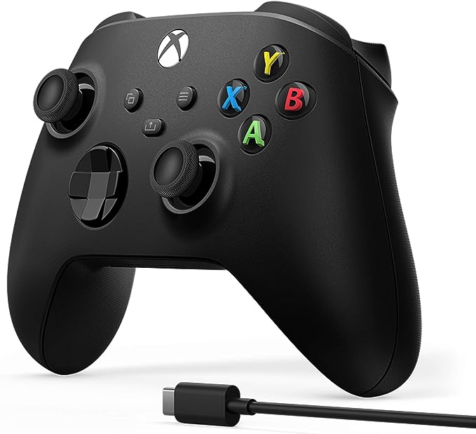 Controle Sem Fio Xbox + Cabo USB