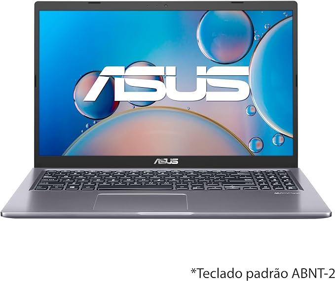 Notebook ASUS M515DA-BR1213W, AMD Ryzen 5, 3500U, 8 GB, 256 GB, Windows 11 Home, Cinza